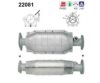 HONDA 18160P3YG00 Catalytic Converter